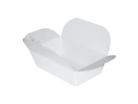 Kina Box Stor 1000 Ml 100X165x65 Mm Kartong Pe-Belagd Vit,6 Ps X 50 St/Krt