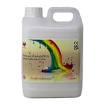 Colle PVA pour travaux manuels et arts - Blanc - Lavable - Écologique - Pour enfants, fournitures scolaires, projets d'artisanat et collage de papier, carton ou collage - 2 litres