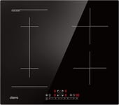 CIARRA CBBIH4BF 7200W Built-in Induction Hob 4 Zones with Boost Function and 1 9