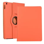 Etui Orange pour iPad 10.2 2020 avec Support Rotatif 360° [Toproduits®]