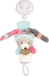 DOUDOU ET COMPAGNIE - Attache-sucette couleurs rose et bleu de la gamme LES A...