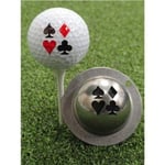 Tin-Cup Unisex Adult VEGAS NIGHTS Golf Ball Marker - Steel, One Size