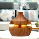 Luftfuktare Air Diffuser Humidifier Aroma 300 ml -  Ljusbrun (Färg: Ljusbrun)