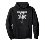 If You Can Read This Put Me Back On Climbing Wall Climber Pullover Hoodie