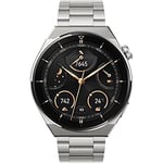 HUAWEI Watch GT 3 Pro 46 mm Montres connectées avec ECG pour Homme, Elite, Suivi de la santé en continu, GPS, Jusqu'à 14 jours d'autonomie, Charge sans fil, 100Plus Modes Sport, iOS/Android