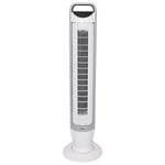 Seville Ultra Slimline Tilt Tower Fan, EHF10202K, Evergy Saving with Remote