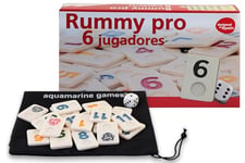 Aquamarine Games – Jeu de société Rummy 6 Joueurs (réf. DO001)