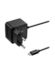 Deltaco USB wall charger fixed Micro USB cable 1