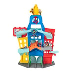 Incroyable Circuit en métal de 61 cm Spidey et Ses Amis extraordinaires de Marvel - Deux Voitures Miniatures Exclusives de 7,5 cm incluses - Jouets de Super-héros pour Les Enfants de 3 Ans et Plus