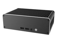 Akasa Newton Cws, Small Form Factor (Sff), Pc, Sort, Ucff, Aluminium, Kensington