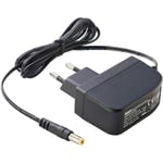 Universell DC-strömförsörjning 230 V/12 V/0,5 A, AC/DC AC-nätadapter, AC