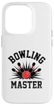 Coque pour iPhone 14 Pro Bowling Master Bowler