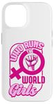 Coque pour iPhone 14 Qui dirige la World Girls Gender Equality Feminist Pride