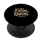 Papa de Future Queens #Ingoodhands Fier d'être papa PopSockets PopGrip Adhésif