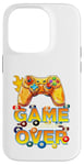 Coque pour iPhone 14 Pro Game Over Vintage Retro Jeux Vidéo Gaming