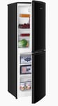 Cookology CFF1425050BK/E- Black 142L Fridge Freezer - 4 Star - F Energy Rating