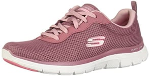 Skechers Flex Appeal 4.0, Basket Femme, Purple, 35.5 EU