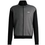 BOSS Tracksuit Jacket, Veste de détente Pour des hommes, Black1,