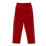 Nike Mens Basketball Joggers Red Dri Fit Sports Track Pants 382860 648 Textile - Size X-Large