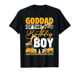 Goddad Of The Birthday Boy Spider Web Matching Family Party T-Shirt