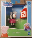 Hasbro Peppa Pig & Friends Adventure Zoe Zebra Sheep Figure Kids Gift Toy Age 3+