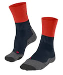 FALKE Men's TK2 Explore M SO Wool Thick Anti-Blister 1 Pair Hiking Socks, Orange (Samba Orange 8182), 9.5-10.5