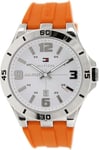 Tommy Hilfiger Watches Mens Watch 1791063 Rubber Two-Piece Strap 46 mm