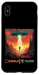 iPhone XS Max single taken alien man taken by UFO valentine's day boys Case