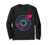 Vinyl Record Player Album Long Sleeve T-Shirt