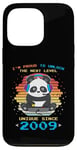 Coque pour iPhone 13 Pro Né en 2009 Birthday Panda Gaming Unlock The Next Level