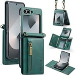 samsung Samsung Galaxy Z Flip 6 Pu Wallet Case [Green]