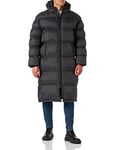 Schott NYC Mixte 2190max DOUDOUNE CAPUCHE EXTRA LONGUE SCHOTT, Anthracite, XS EU