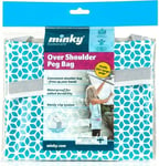 Minky Over Shoulder Peg Bag Durable Waterproof Holds 50+ Pegs For Washing Line