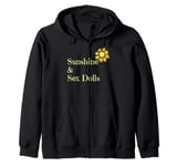 Fun Graphic-Sunshine & Sex Dolls Zip Hoodie