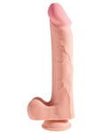 Pipedream Gode XXL avec Testicules 30,5 cm Triple Density King Cock Plus 3D