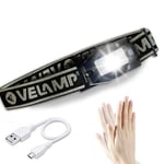 Velamp Lampe frontale LED rechargeable