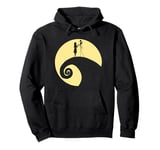 The Nightmare Before Christmas Jack Sally White Circle Sweat à Capuche