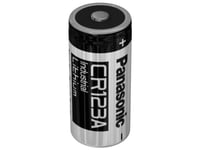 Panasonic Cr-123A Fotobatteri Cr-123A Lithium 1550 Mah 3 V 1 Stk