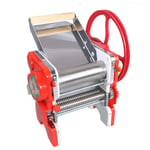 Noodle Maker, Delicate Pasta Maker Multifunction Pasta Machine Cutters Noodles Maker Manual Noodle Maker Homemade Pasta Maker (Color : Red, Size : 40X38X28CM) Domestic Use