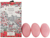 Woods of Windsor True Rose Luxury Soap for her 3x60g