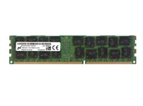 16GB DDR3L 1x16GB Micron RDIMM 2Rx4 ECC PC3L-14900R 1866MHz Dual Rank x4 RAM Minne