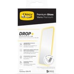 OtterBox Premium Glass Screen Protector for Samsung Galaxy S24 FE, Tempered Glass, advanced Scratch Protection, Survives Drops up to 3ft, Non-Retail Packaging