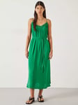 HUSH Lillie Plain Maxi Dress, Green