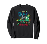 Jurassic World Blue Christmas With Blue The Raptor Sweatshirt