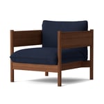 HAY - Arbour Club Armchair Vidar 554 / Oiled Waxed Walnut - Lenestoler - Andreas Engesvik,Daniel Rybakken - MDF/Tre