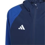 adidas Jakke Tiro 23 Competition - Navy/Blå/Hvit Barn, størrelse 152 cm