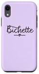 Coque pour iPhone XR Bichette surnom cadeau fille femme couple Saint-Valentin