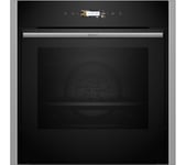 NEFF Slide&Hide N70 B54CR71N0B Electric Pyrolytic Smart Oven - Stainless Steel, Stainless Steel