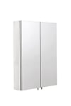 Croydex Anton, Stainless_Steel, Stainless Steel, Medium Double Door