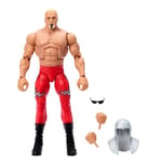 Mattel WWE Élite Scott Steiner Figurine articulée de 15 cm à collectionner avec 25 points d’articulation, apparence réaliste et mains interchangeables HTX19